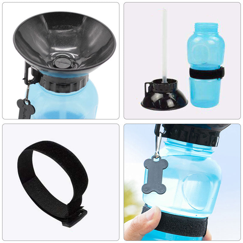 Gourde d'eau de transport pour chien