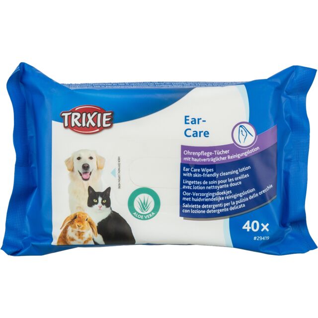 Lingettes de soin pour les oreilles, lot de 4 paquets