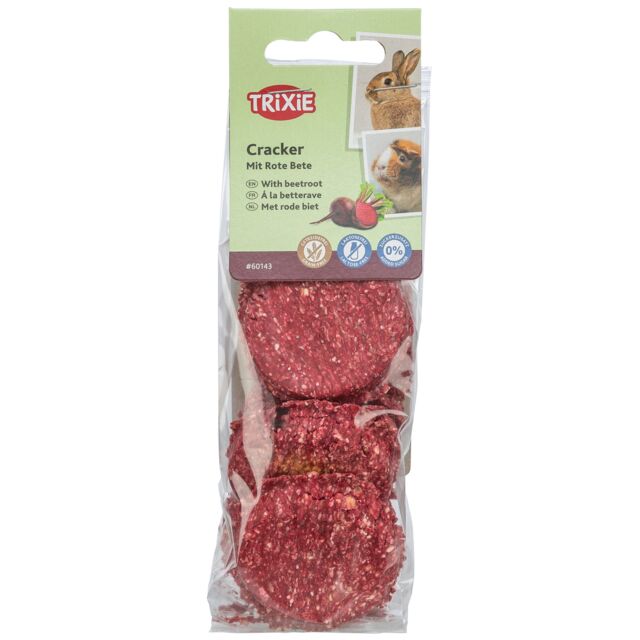 Cracker à la betterave rouge, lot 7 sachets 150g