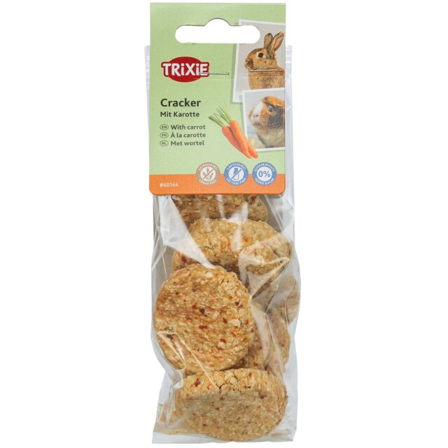 Cracker à la carotte, lot 7 sachets 150g