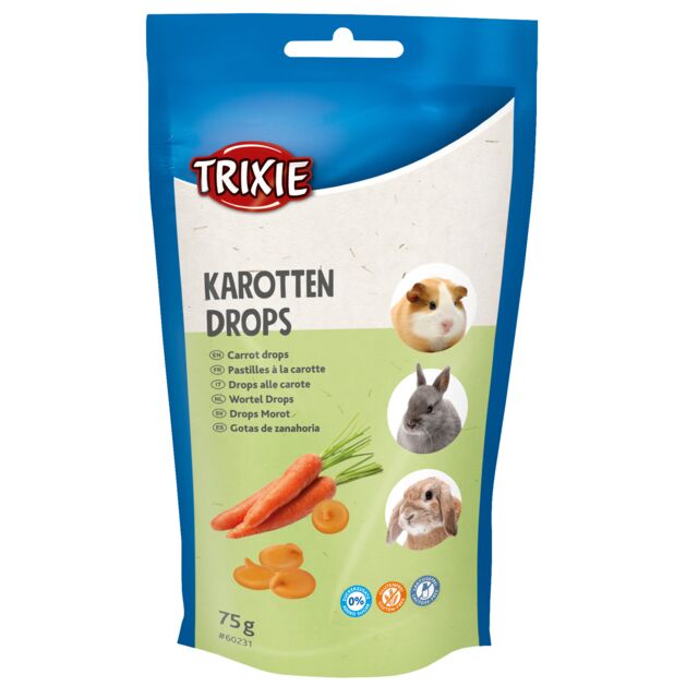 Pastilles à la carotte, lot 12 sachets