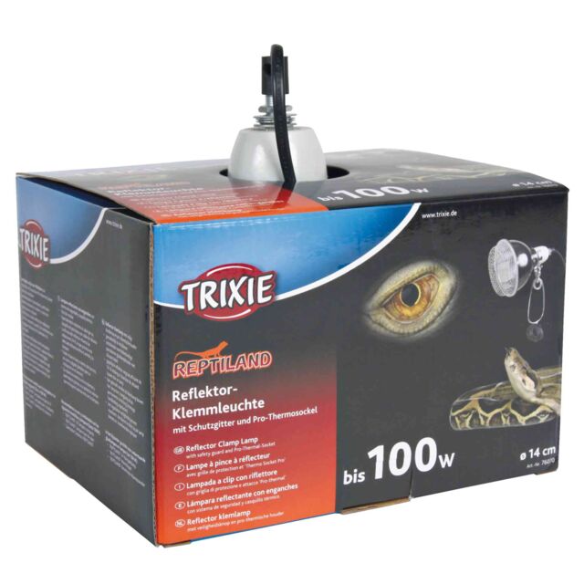 Lampe reflecteur à pince avec la grille de sécurité