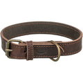 Rustic Collier en cuir Gras