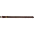 Rustic Collier en cuir Gras