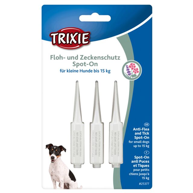 Protection anti-tiques et puces Spot-On, lot 6 sachets