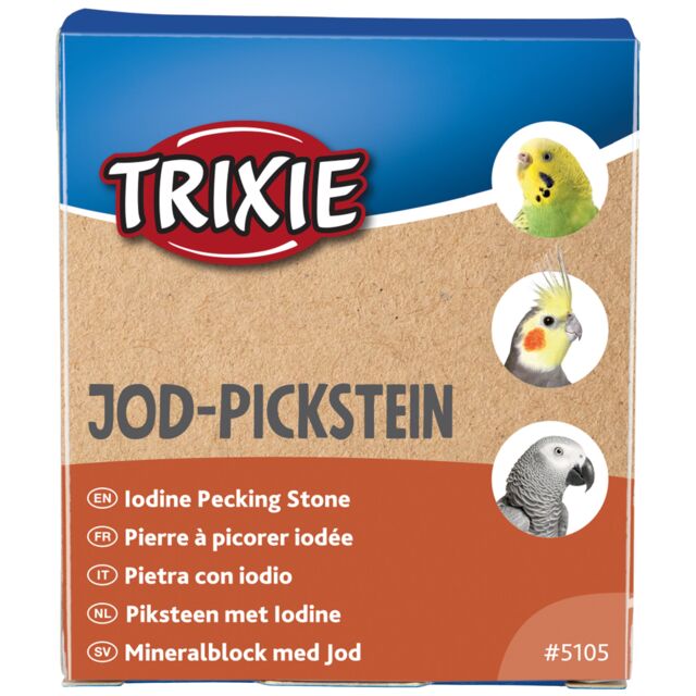 Pierre à picorer iodée 90g, lot 9 pc