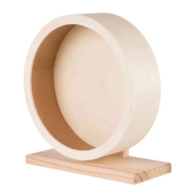 Roue d'exercice en bois, non traité