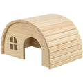Maison en bois toit arrondi