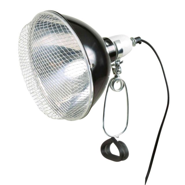Lampe reflecteur à pince avec la grille de sécurité
