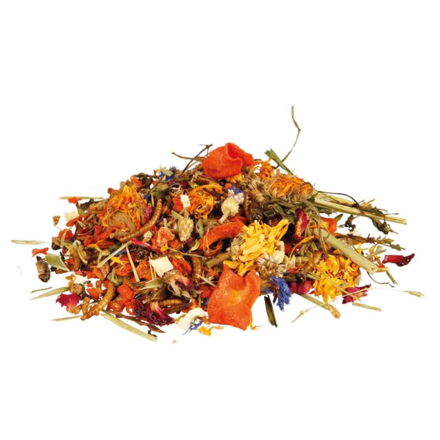 Mélange d'aliments naturels pour dragons barbus, 6x100g