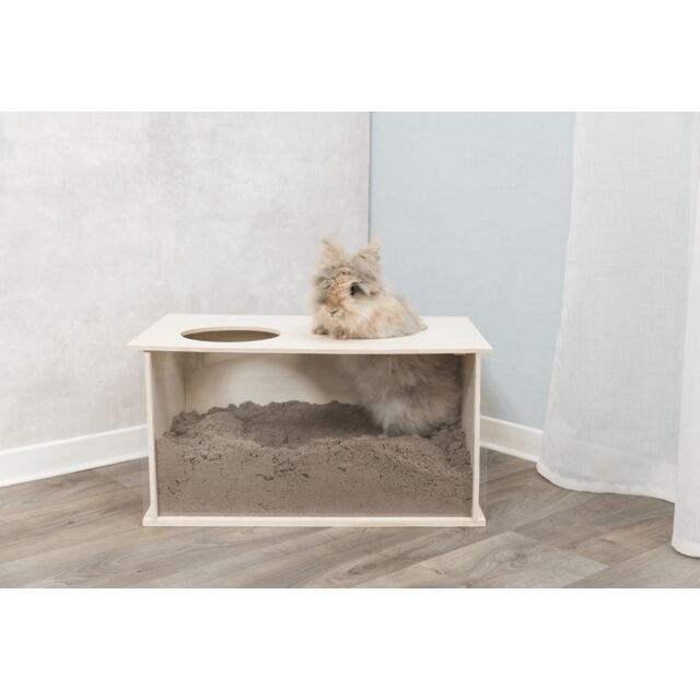 Boite à fouiner pour lapin