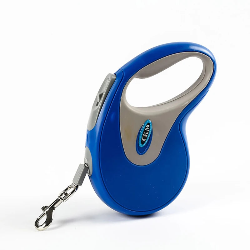 Laisse rétractable avec enrouleur, pour chien