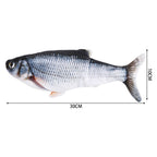 Jouet pour chat en forme de poisson