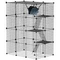 Enclos modulable à 49 panneaux