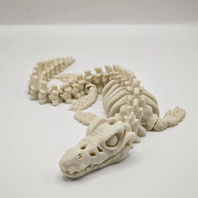 Squelette dinosaure en résine