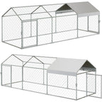 Enclos à poulets 305x102x102 cm