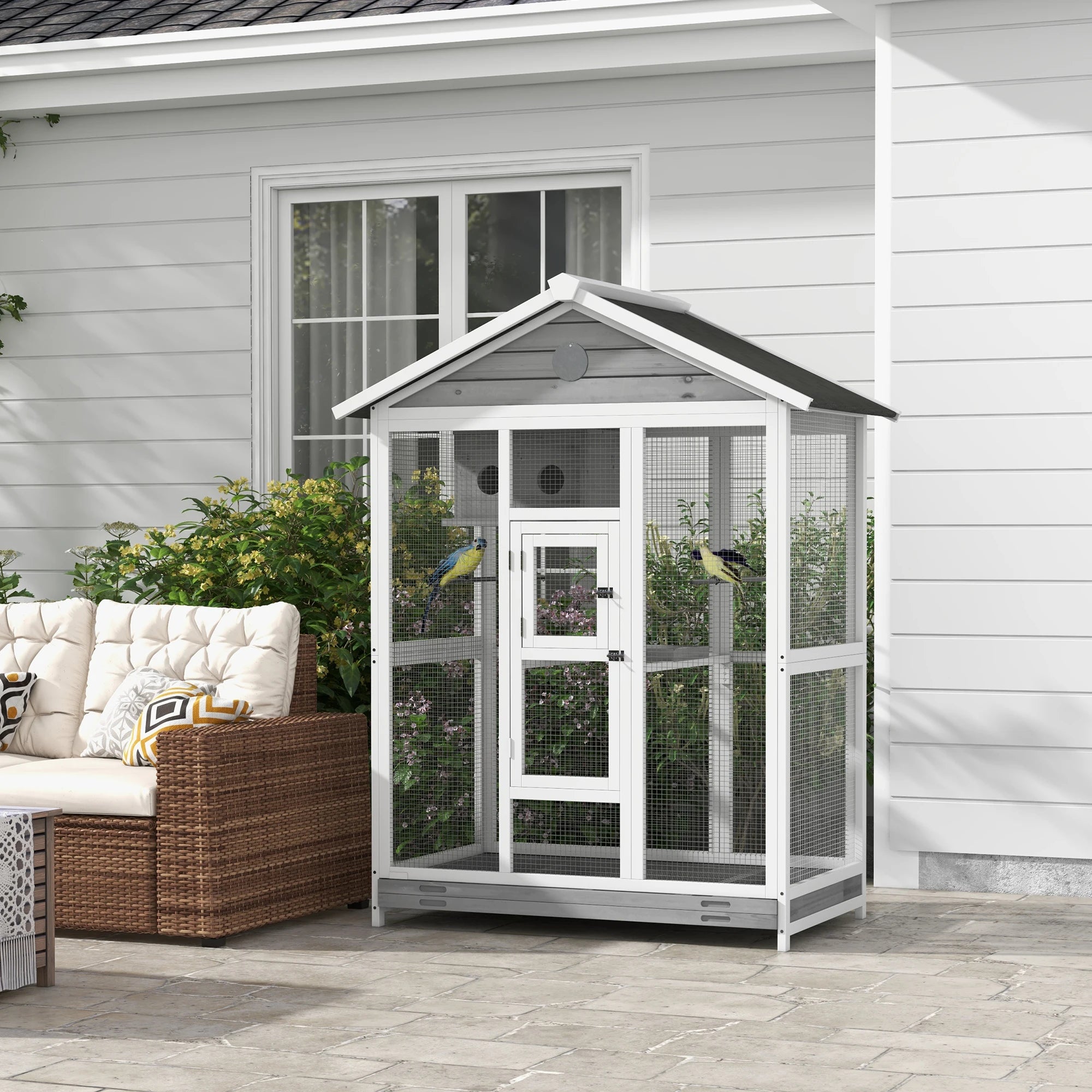 Cage XXL bois, intérieur ou extérieur