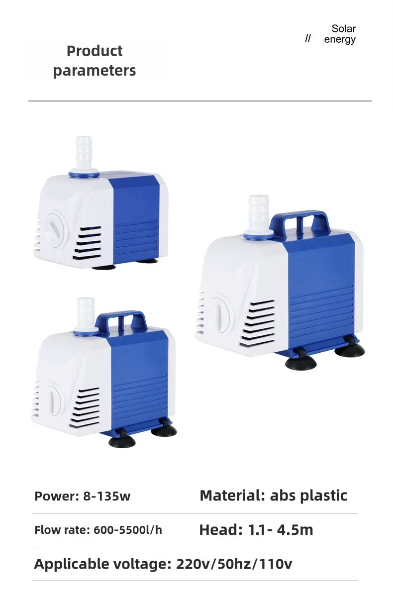 Pompe MP bleue