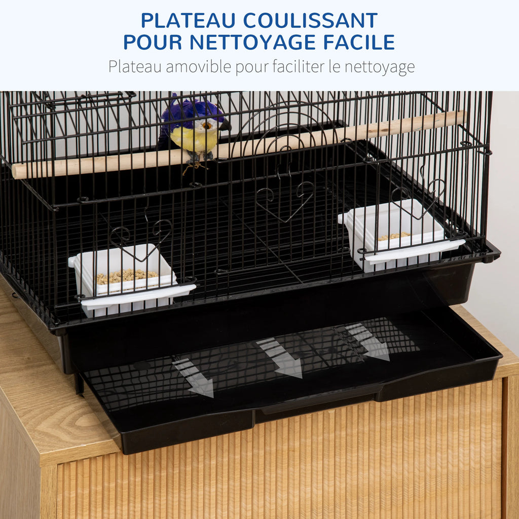 Cage à oiseaux design maison