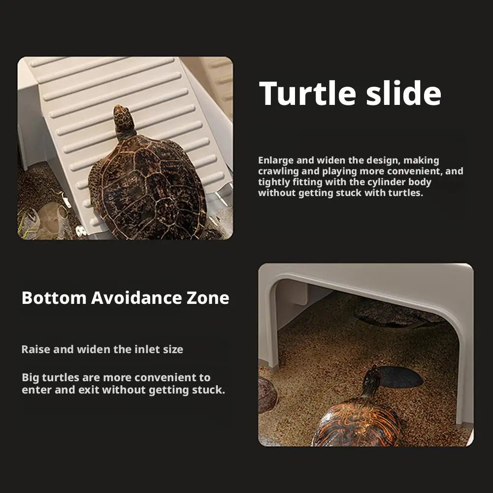 Bac tortue avec plateforme