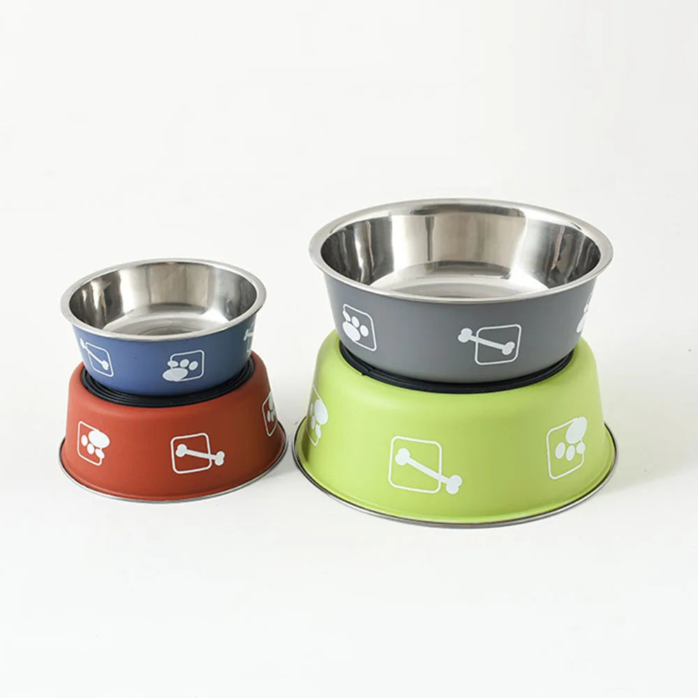 Gamelle chien inox antidérapante