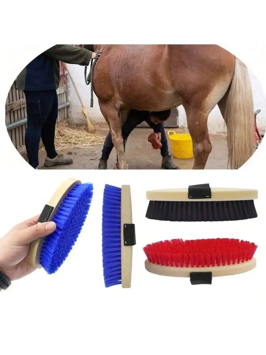 Brosse nylon cheval