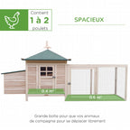 Poulailler cottage multi-équipement