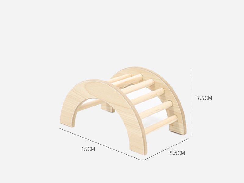 pont en bois hamster