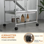 Cage à roulette pour furet ou chinchilla