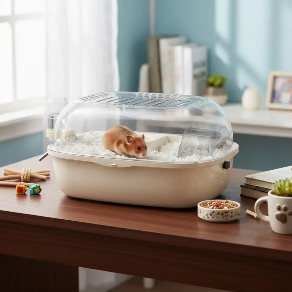 Cage à alimentation rongeur