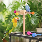 Perchoir a perroquet fixation cage