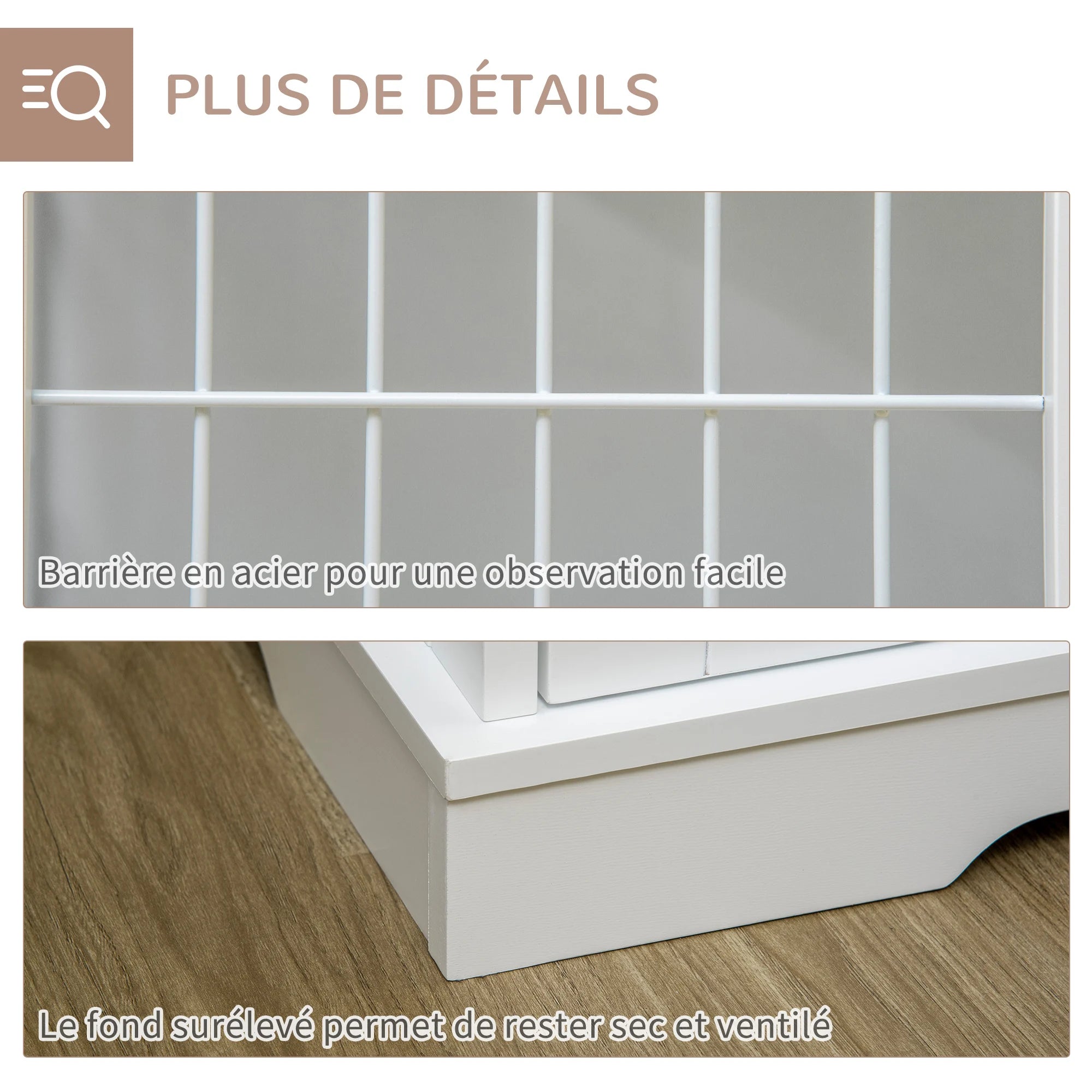 Cage d’intérieur petit chien