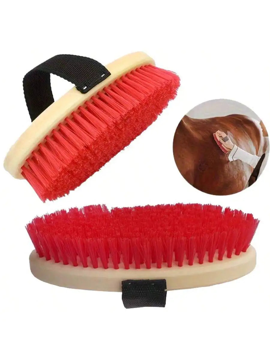 Brosse nylon cheval