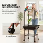 Support de jeu oiseaux, perchoir perroquet