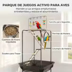 Support de jeu oiseaux, perchoir perroquet