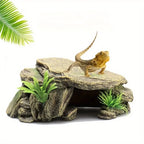 Grotte à reptiles en résine