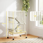 Cage blanche pour furet ou chinchilla