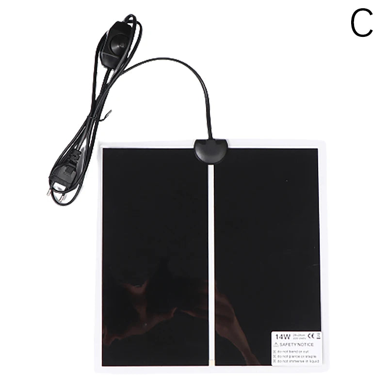 Tapis chauffant terrarium