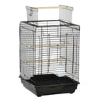 Cage toit ouvrant petit perroquet