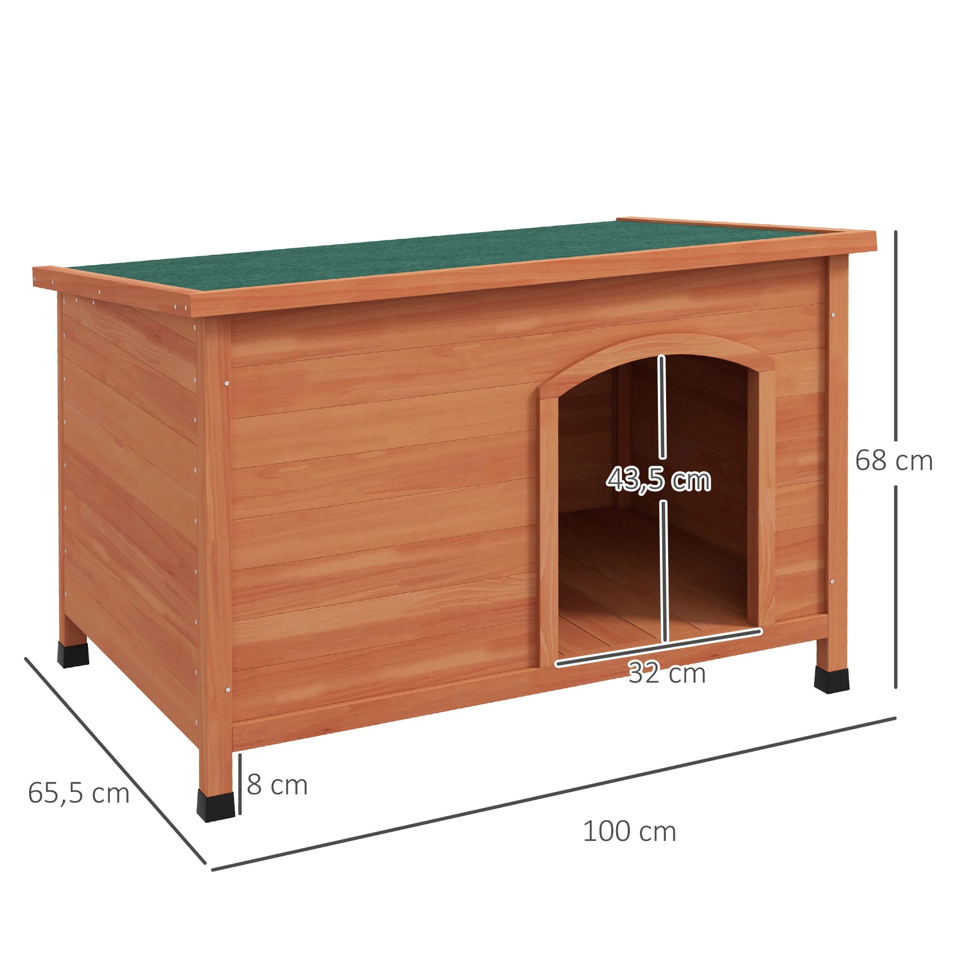 Niche toit plat ouvrant
