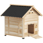 PawHut Abri pour canards en bois