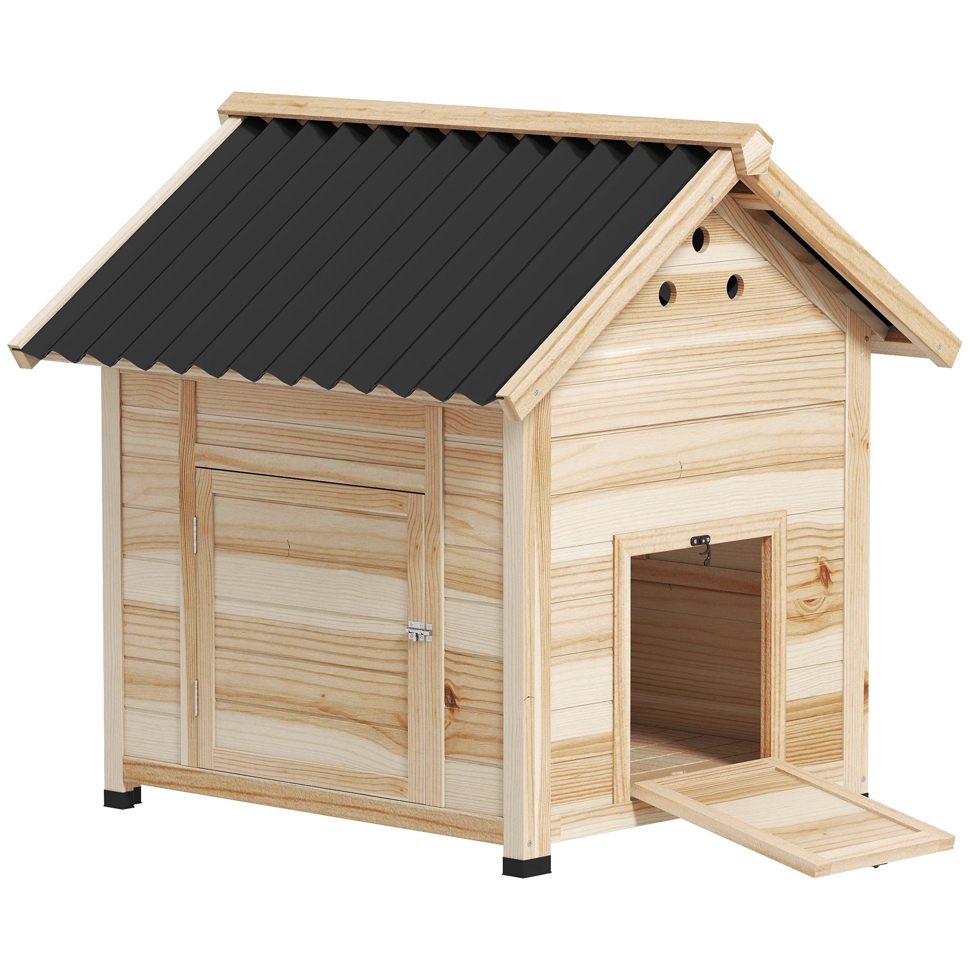 PawHut Abri pour canards en bois