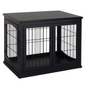 Cage haute d’intérieur pour chien