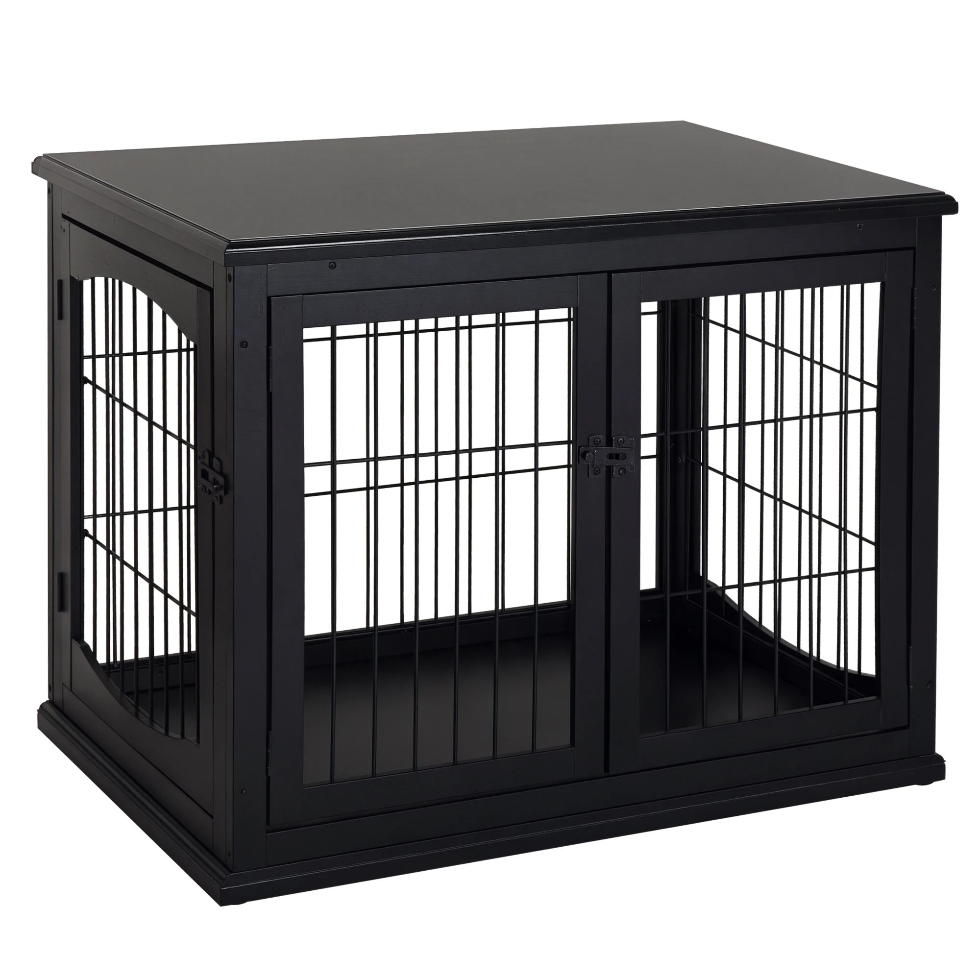 Cage haute d’intérieur pour chien