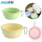Gamelle pliante en silicone pour chien