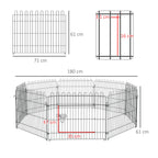 Enclos forme modulable à lapins