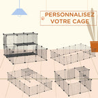 Grand enclos modulable à lapins