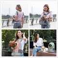Sac à dos à bretelles porte chien