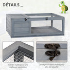 PawHut Maison pour tortues de terre
