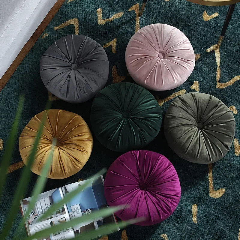 Coussin en velours